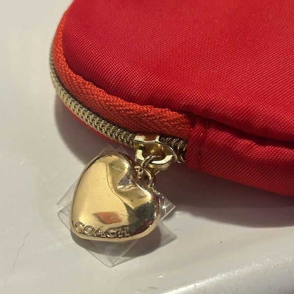 Coach Red Coin Purse - Picture 3 of 4
